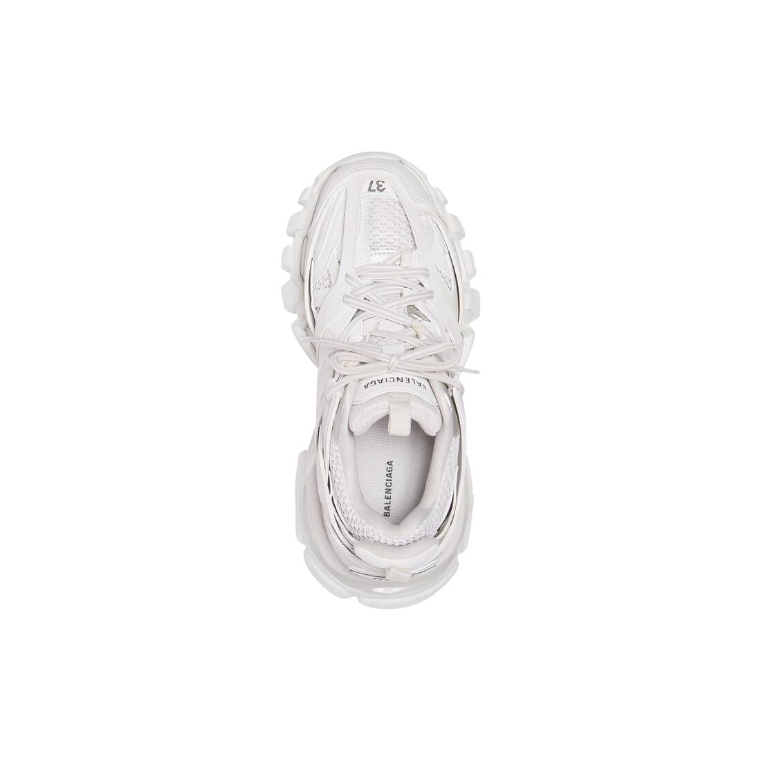 Women’s Track Sneaker in White - Image 5